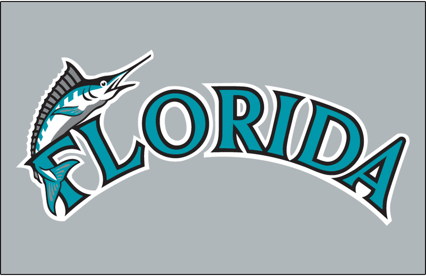Florida Marlins 1993-2002 Jersey Logo fabric transfer